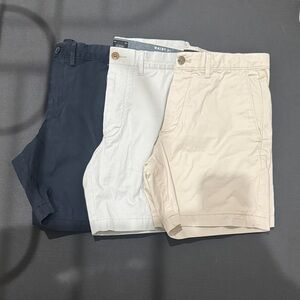 Men's Classic Shorts - Black, White, and Tan (buy all 3)